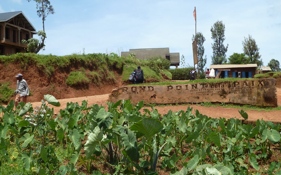 The 'Roundabout of Peace', Butembo, DRC