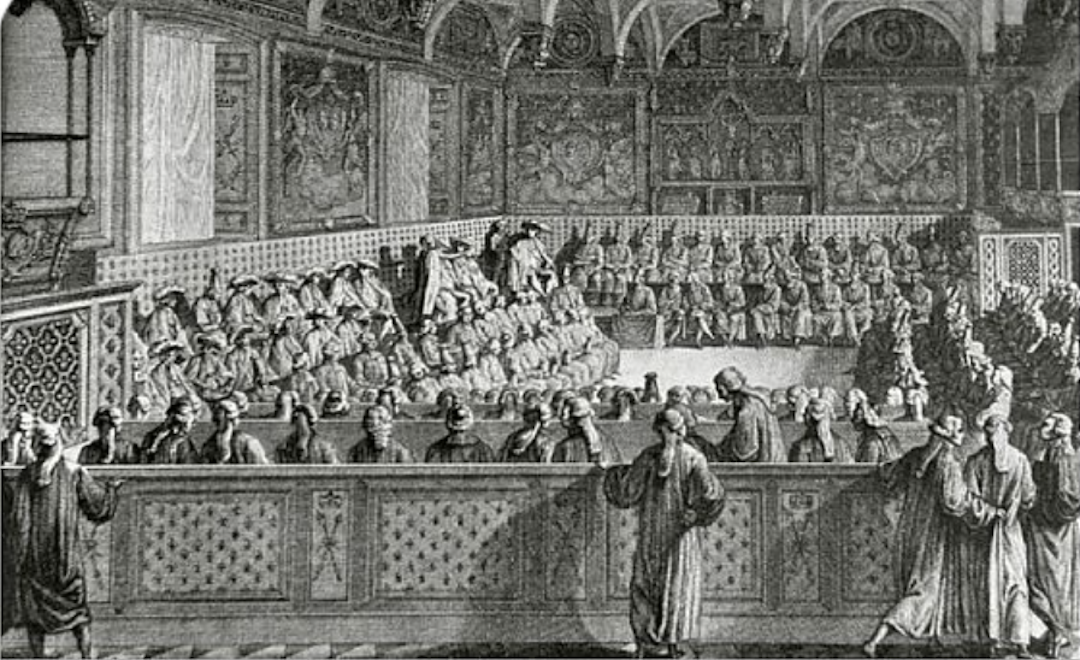 French Parliament in C18